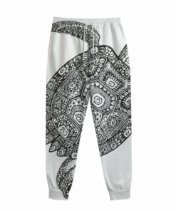 Zentangle Sea Turtle Print Sweatpants