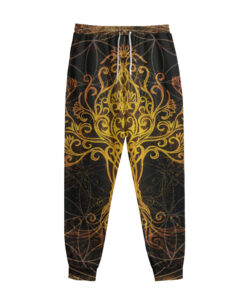 Yggdrasil Tree Of Life Print Sweatpants