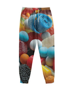 Yummy Gummy Print Sweatpants