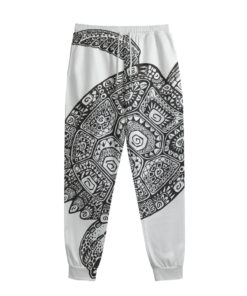 Zentangle Sea Turtle Print Sweatpants