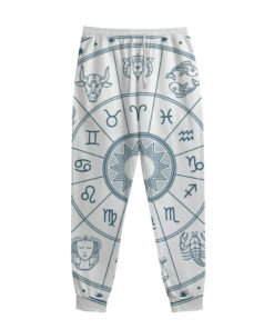Zodiac Astrology Signs Print Sweatpants