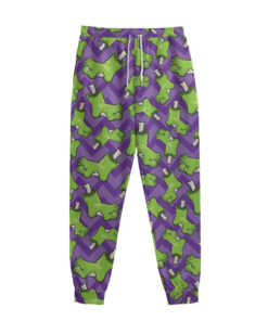 Zombie Foot Pattern Print Sweatpants